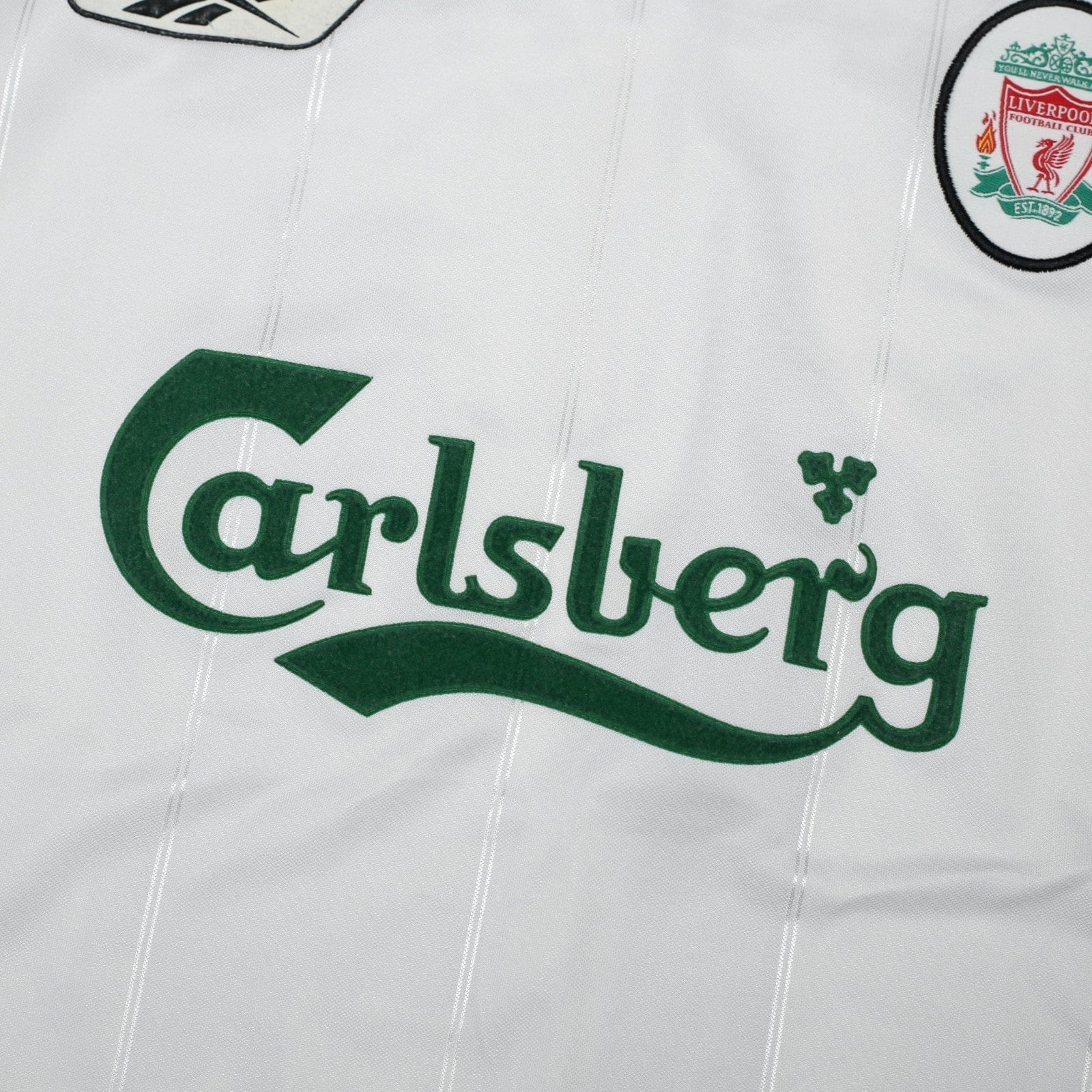 2003/05 Alonso #14 Vintage Liverpool Reebok Away Football Shirt (M)