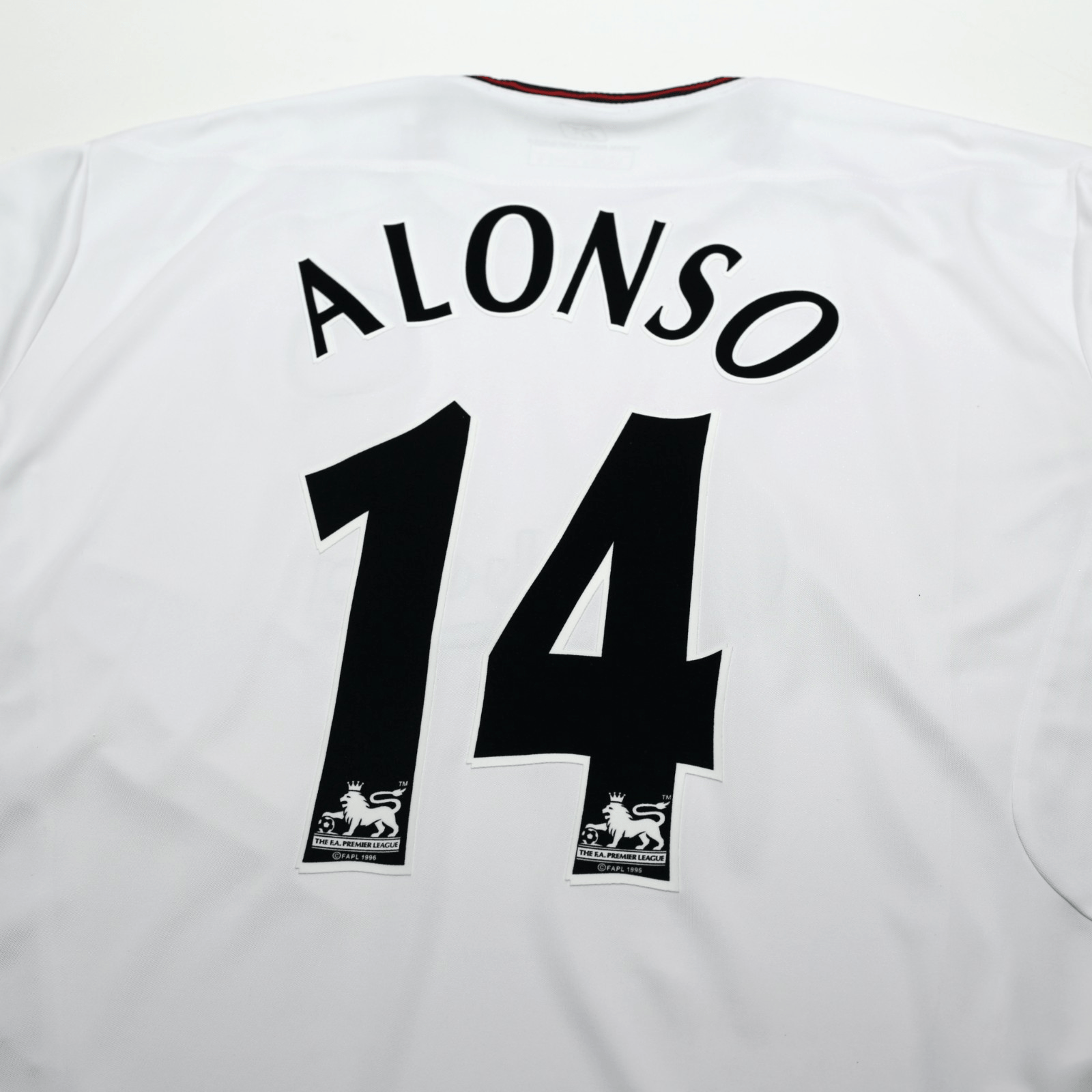 2003/05 Alonso #14 Vintage Liverpool Reebok Away Football Shirt (XL)