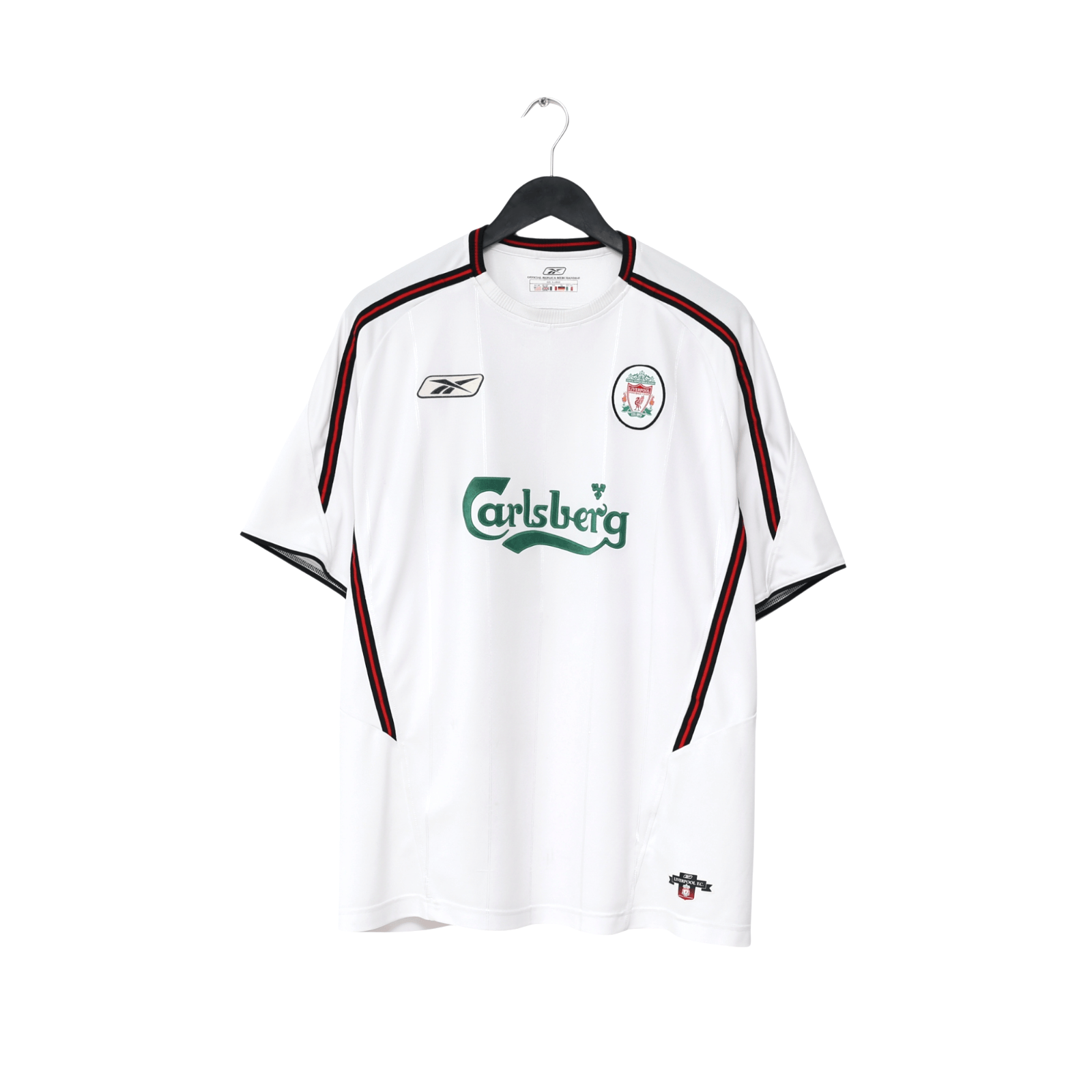 2003/05 Alonso #14 Vintage Liverpool Reebok Away Football Shirt (XL)