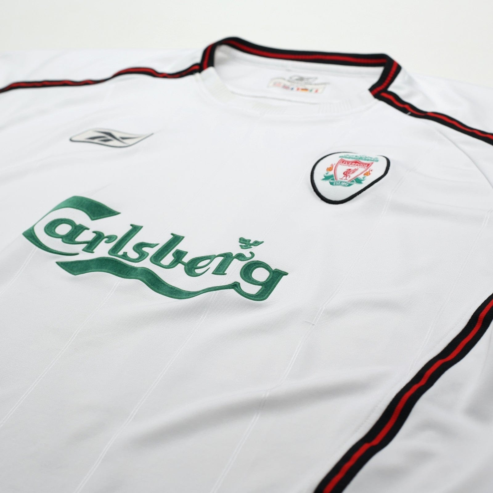 2003/05 Alonso #14 Vintage Liverpool Reebok Away Football Shirt (XL)