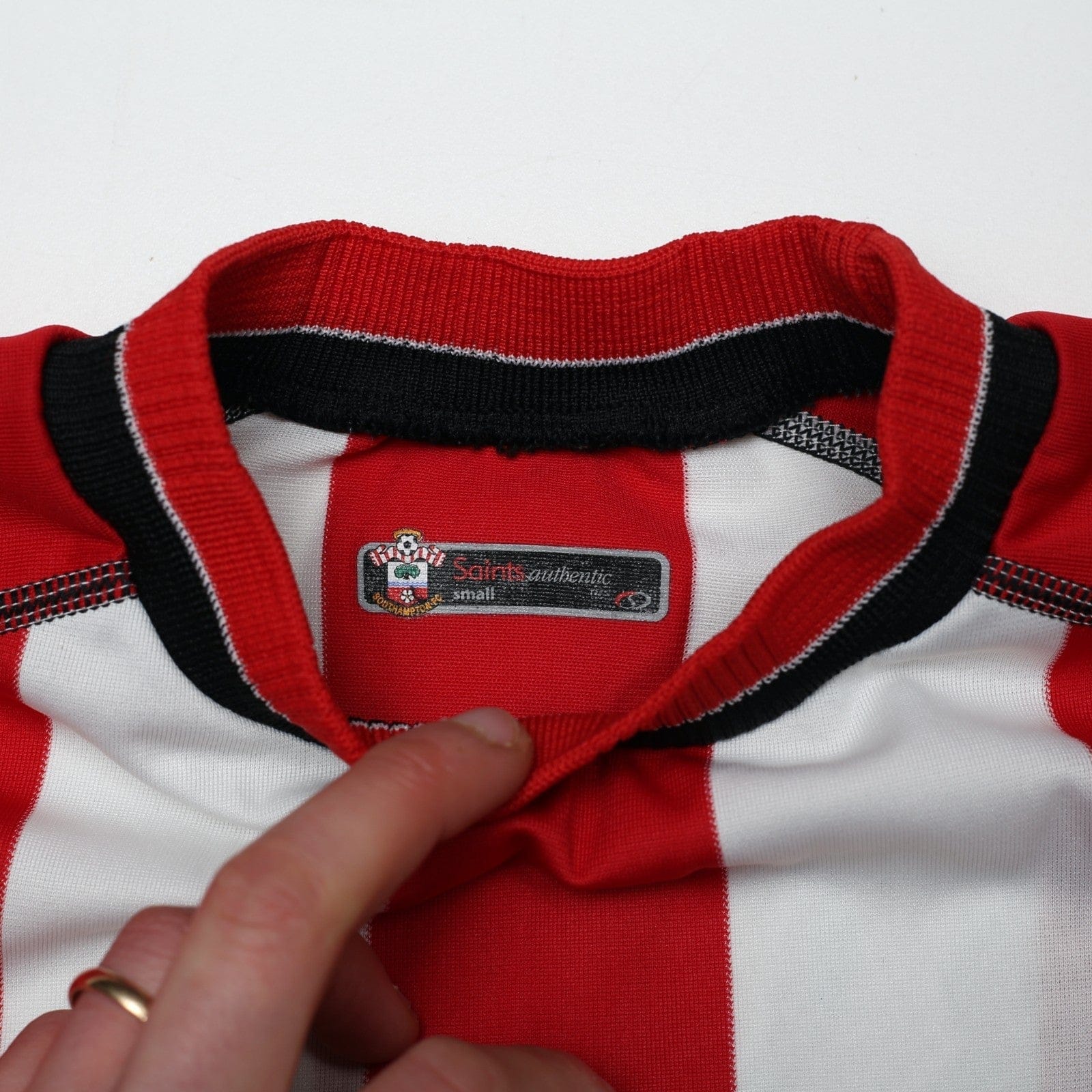 2003/05 Crouch #14 Southampton Vintage Saints Home Football Shirt (S)