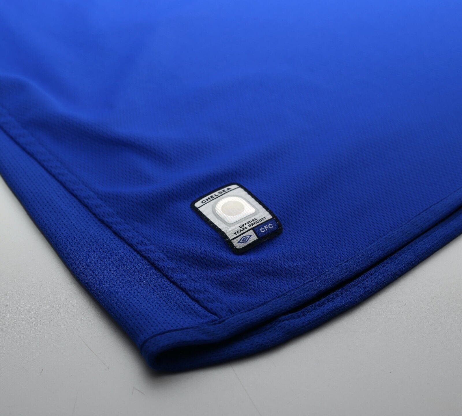 2003/05 LAMPARD #8 Chelsea Vintage Umbro UCL Home Football Shirt Jersey (XL)