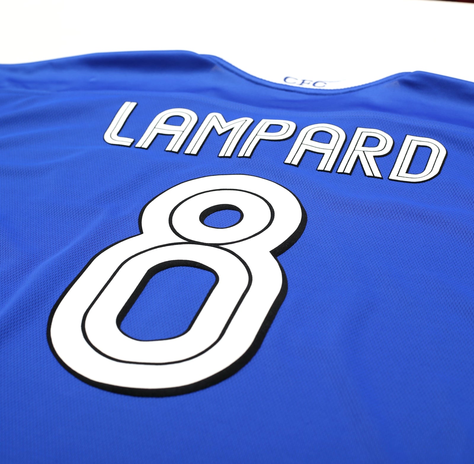 2003/05 LAMPARD #8 Chelsea Vintage Umbro UCL Home Football Shirt Jersey (XXL)