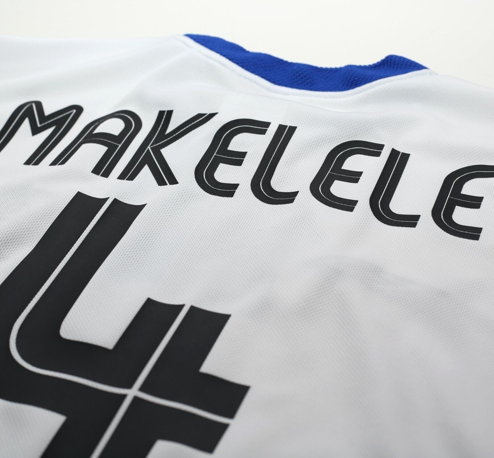 2003/05 MAKELELE #4 Chelsea Vintage Umbro UCL Away Football Shirt Jersey (L)