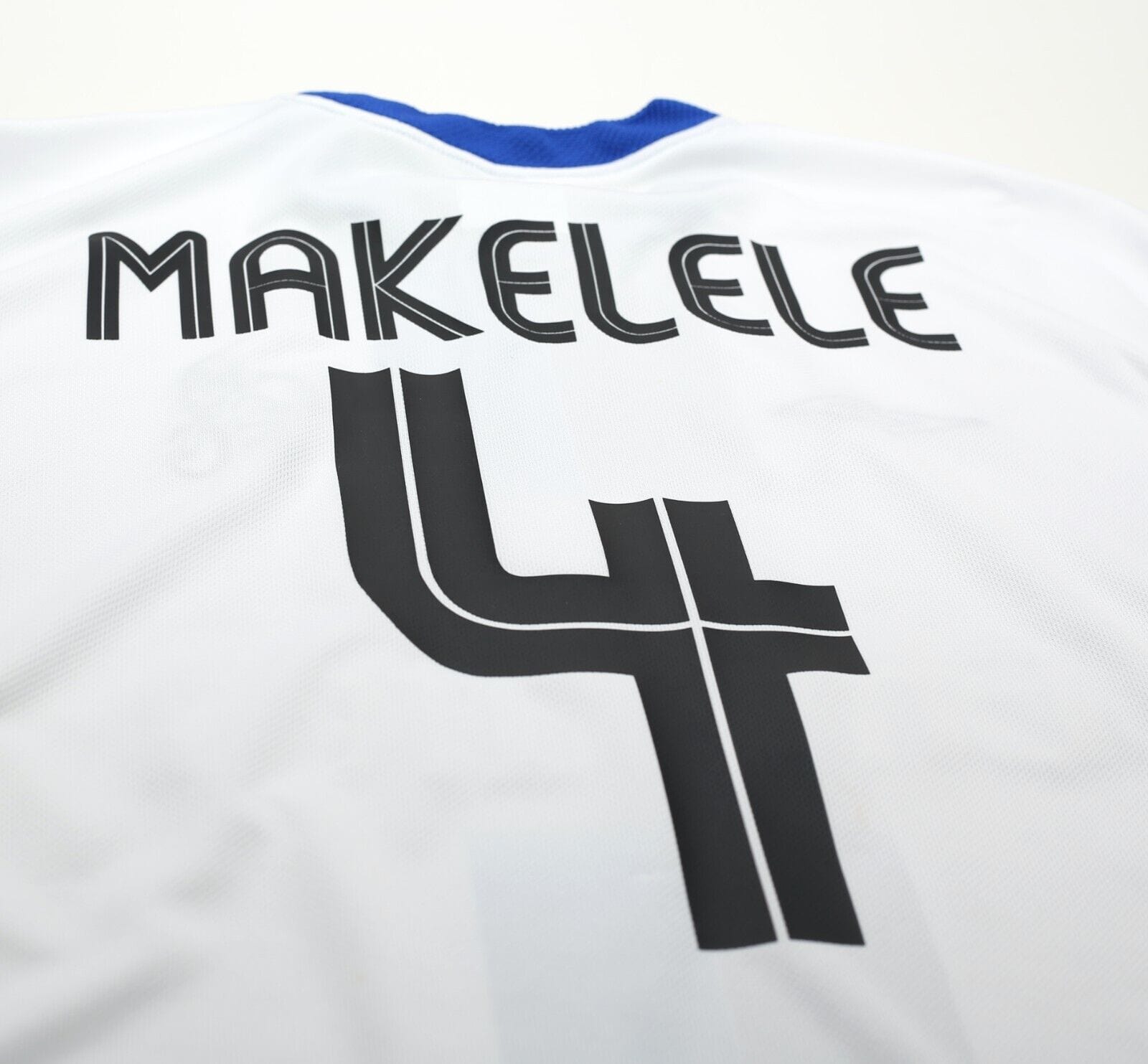2003/05 MAKELELE #4 Chelsea Vintage Umbro UCL Away Football Shirt Jersey (L)