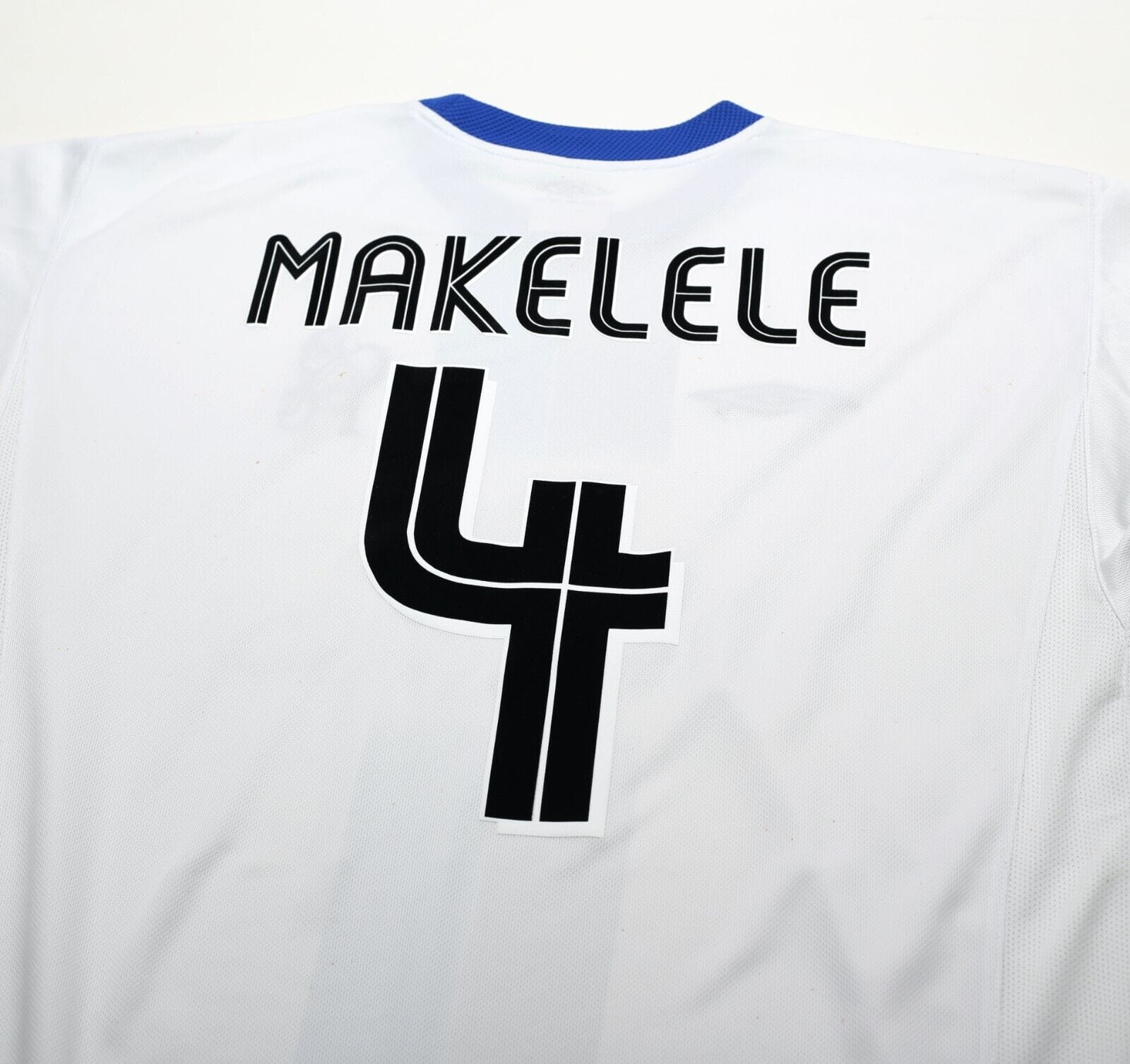 2003/05 MAKELELE #4 Chelsea Vintage Umbro UCL Away Football Shirt (L)