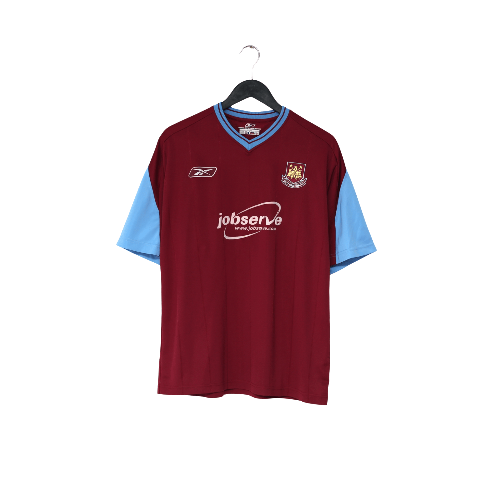 2003/05 West Ham United Vintage Reebok Home Football Shirt (L)