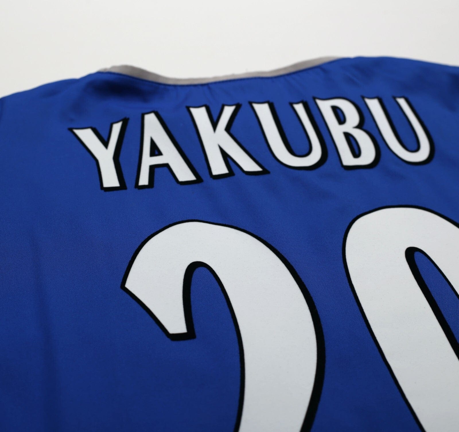 2003/05 YAKUBU #20 Portsmouth Vintage Pompey Sports Home Football Shirt (XL)