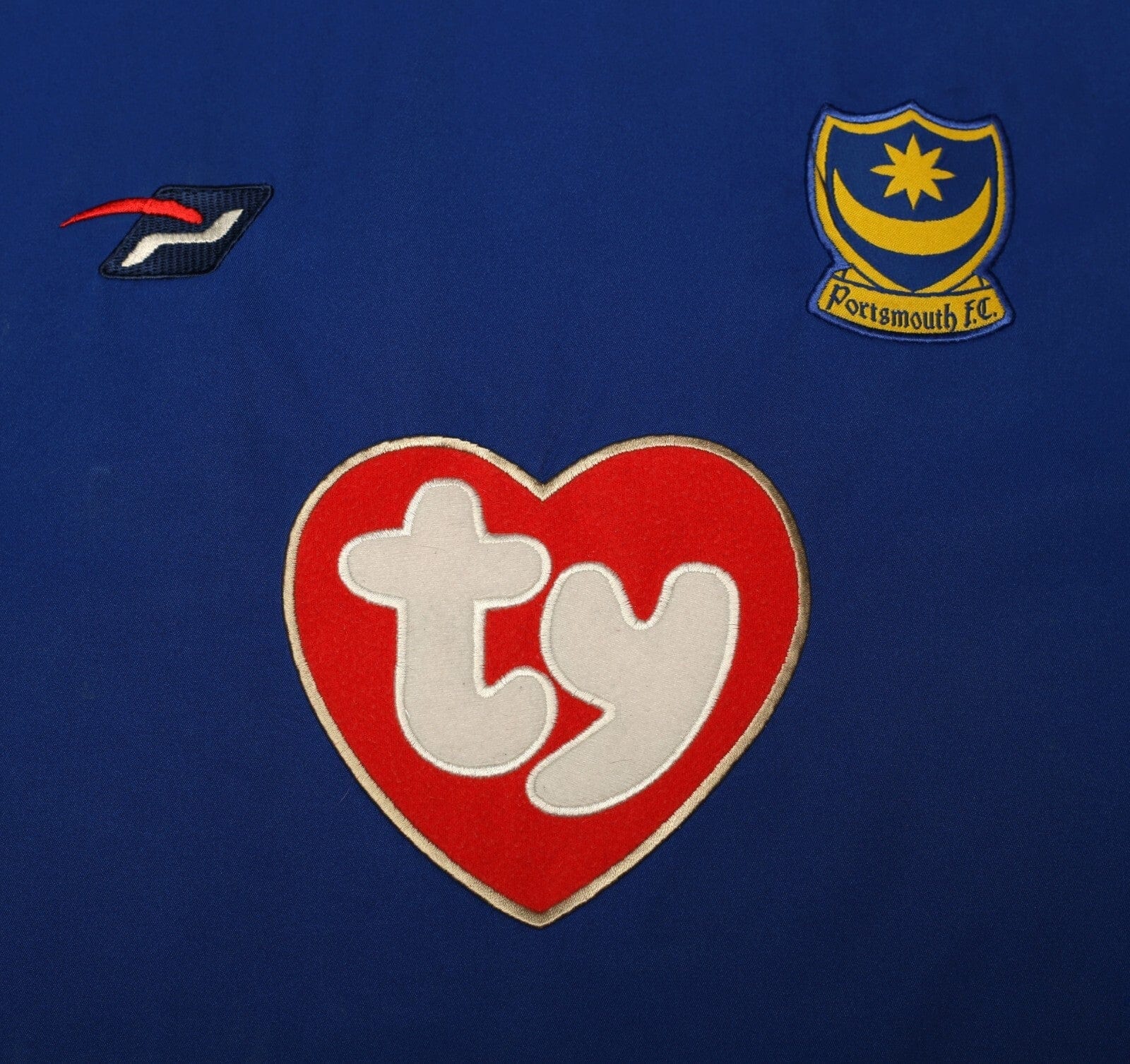 2003/05 YAKUBU #20 Portsmouth Vintage Pompey Sports Home Football Shirt (XL)