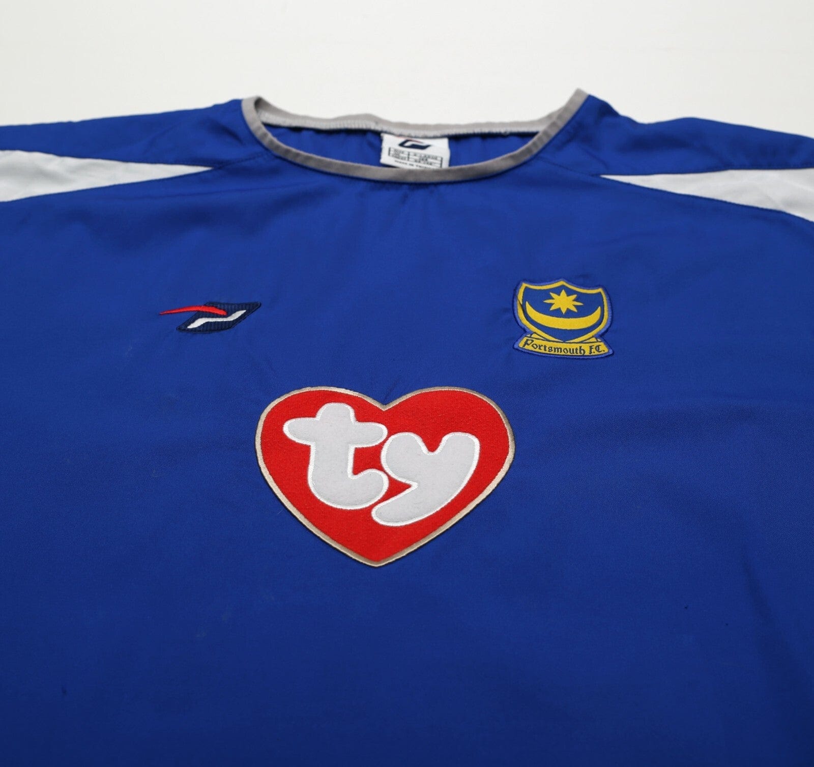 2003/05 YAKUBU #20 Portsmouth Vintage Pompey Sports Home Football Shirt (XL)