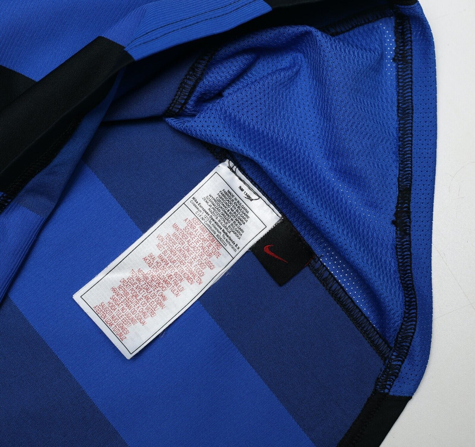 2004/05 ADRIANO #10 Inter Milan Vintage Nike Home Football Shirt (M)