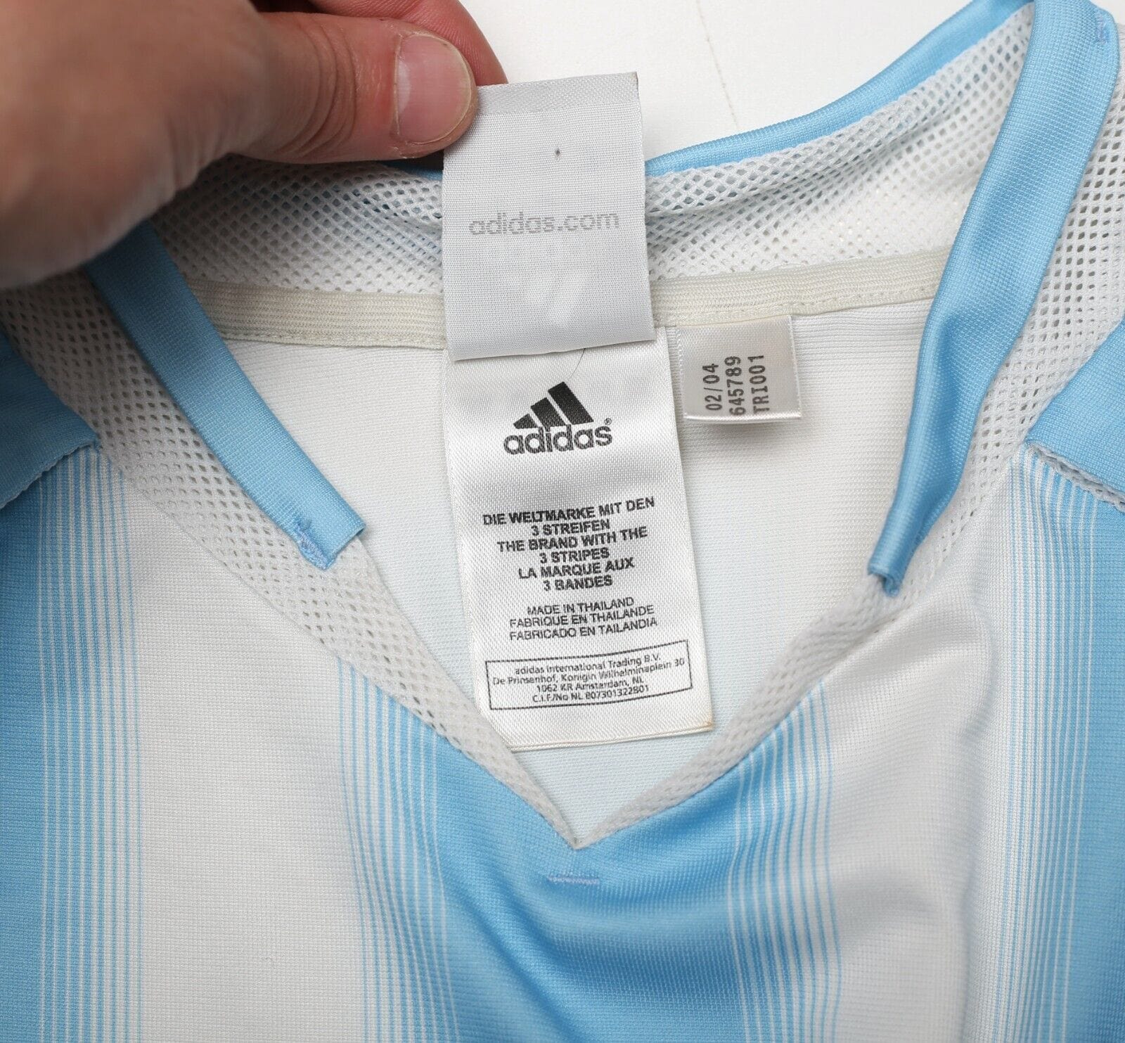 2004/05 ARGENTINA Vintage adidas Home Football Shirt Jersey (L)