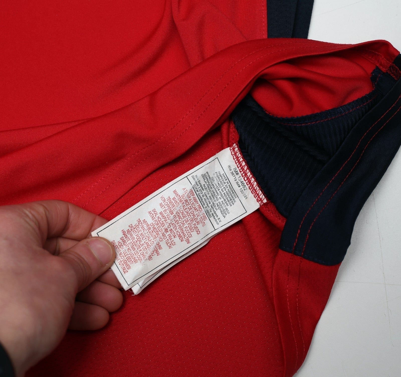 2004/05 ARSENAL Vintage Nike Total 90 Football Training Shirt Top (M)