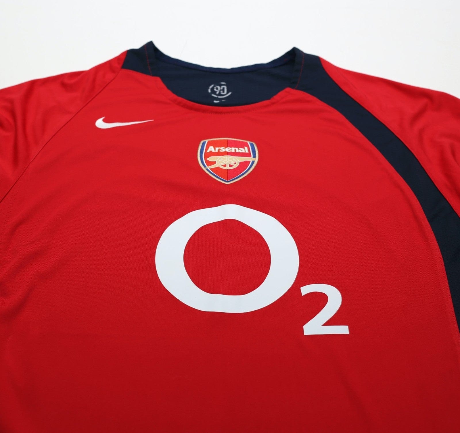 2004/05 ARSENAL Vintage Nike Total 90 Football Training Shirt Top (M)