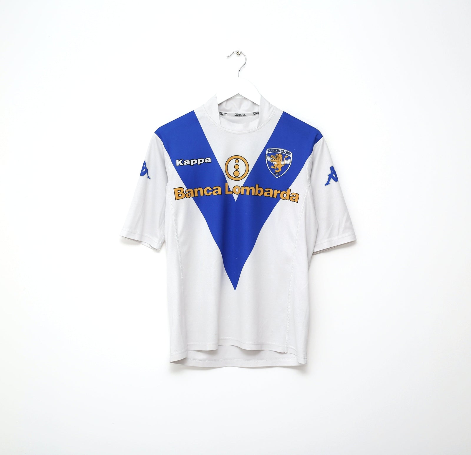 2004/05 BRESCIA Vintage Kappa Away Football Shirt Jersey (S/M)
