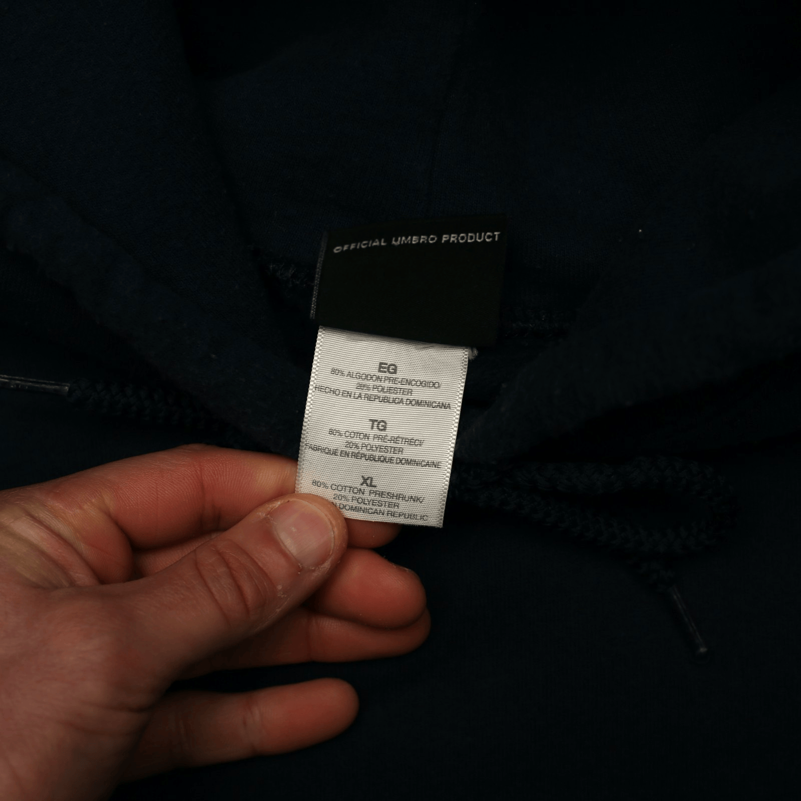 2004/05 Chelsea Vintage Umbro Premier League Champions Football Hoodie (XL)