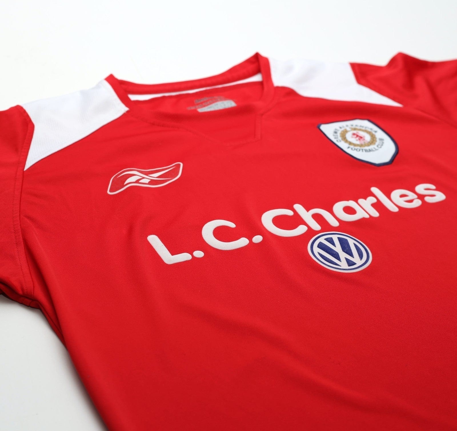 2004/05 CREWE ALEXANDRA Vintage Reebok Home Football Shirt (M)