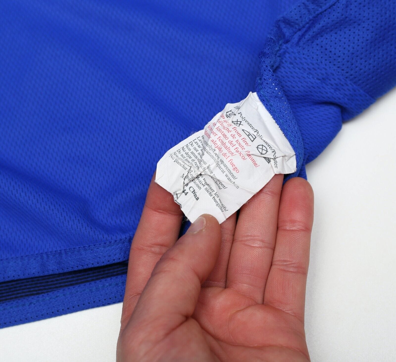 2004/05 DROGBA #15 Chelsea Vintage Umbro UCL Home Football Shirt Jersey (L)