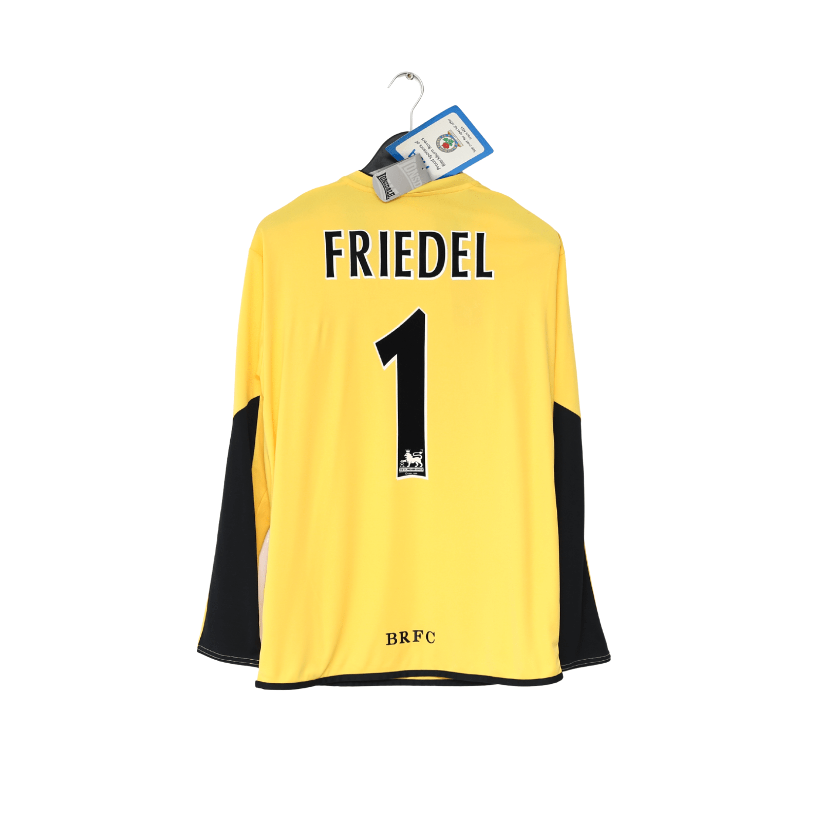 2004/05 FRIEDEL #1 Blackburn Rovers Vintage Lonsdale GK Football Shirt (S) BNWT