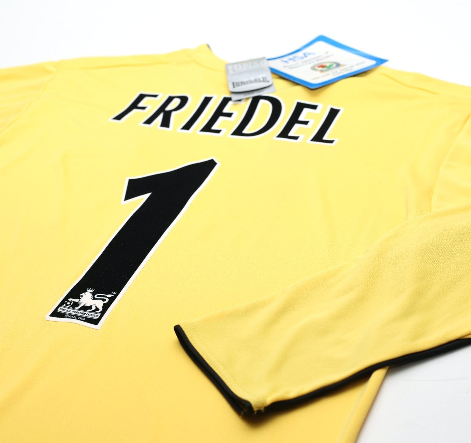 2004/05 FRIEDEL #1 Blackburn Rovers Vintage Lonsdale GK Football Shirt (S) BNWT