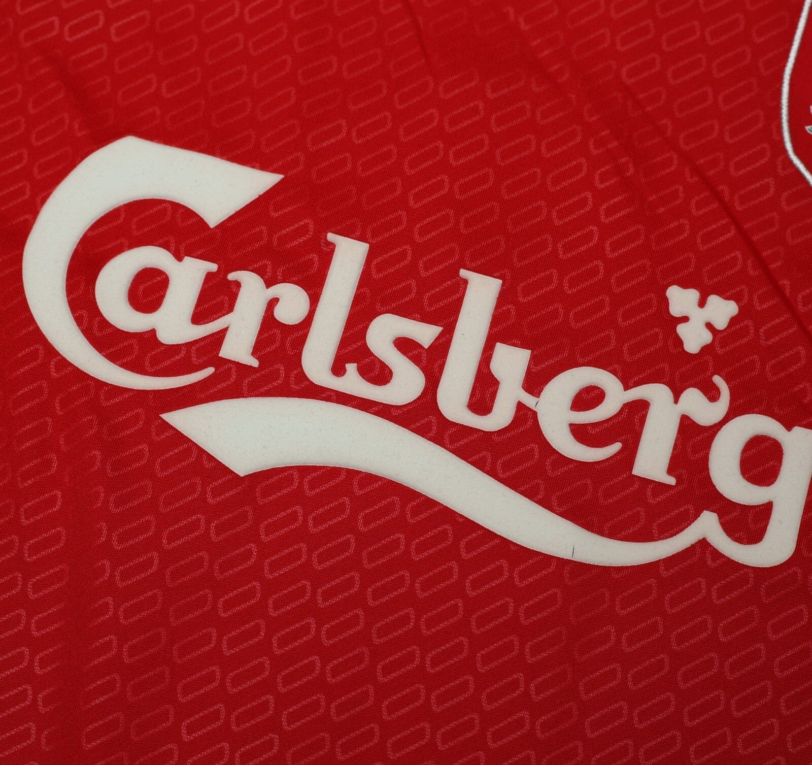 2004/05 GERRARD #8 Liverpool Vintage Reebok European Home Football Shirt (M)