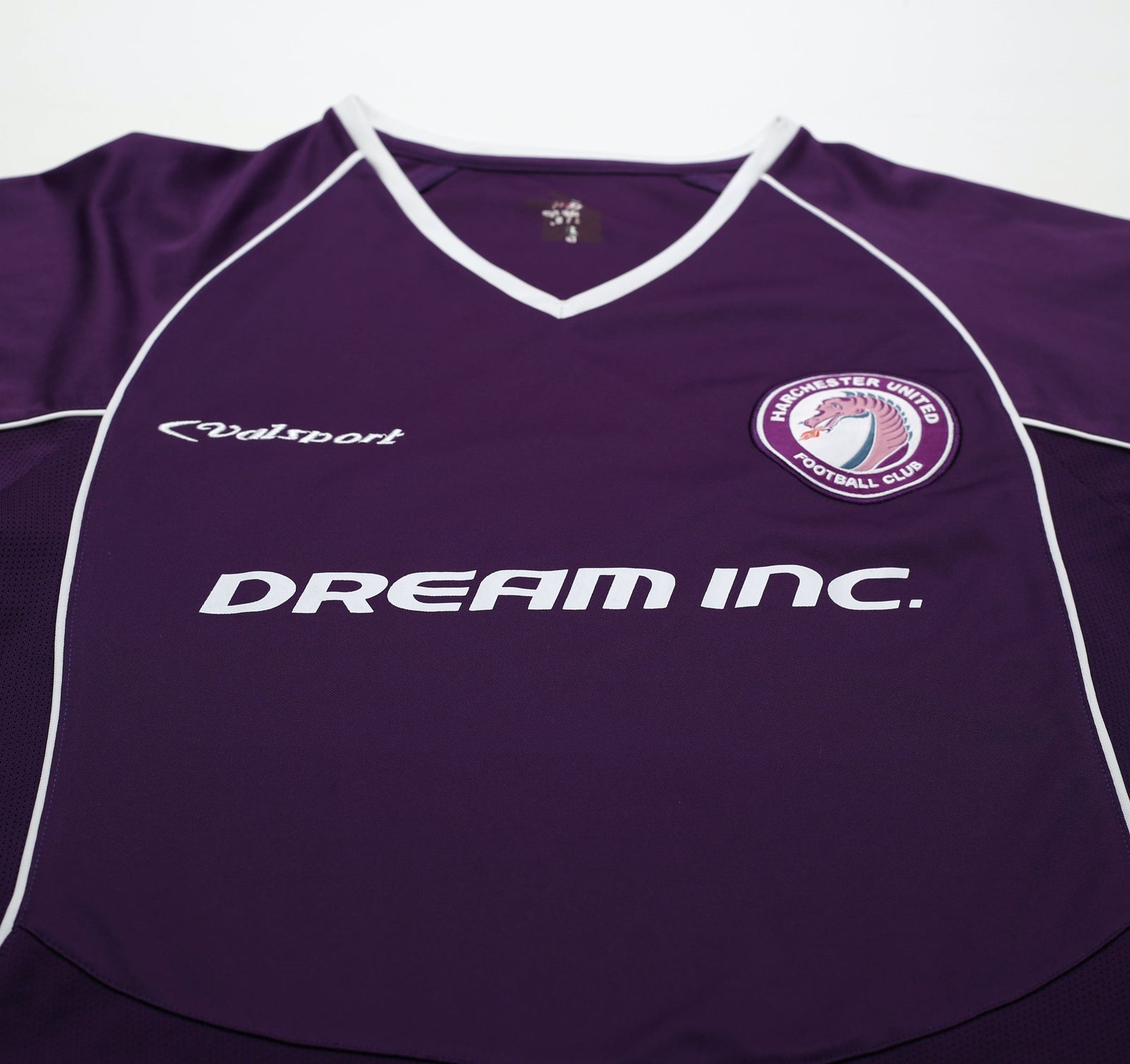 2004/05 Harchester United Vintage Valsport L/S Home Football Shirt (S)