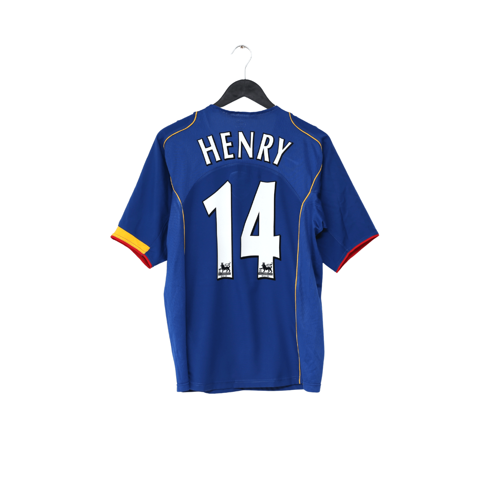 2004/05 HENRY #14 Arsenal Vintage Nike Away Football Shirt (M)