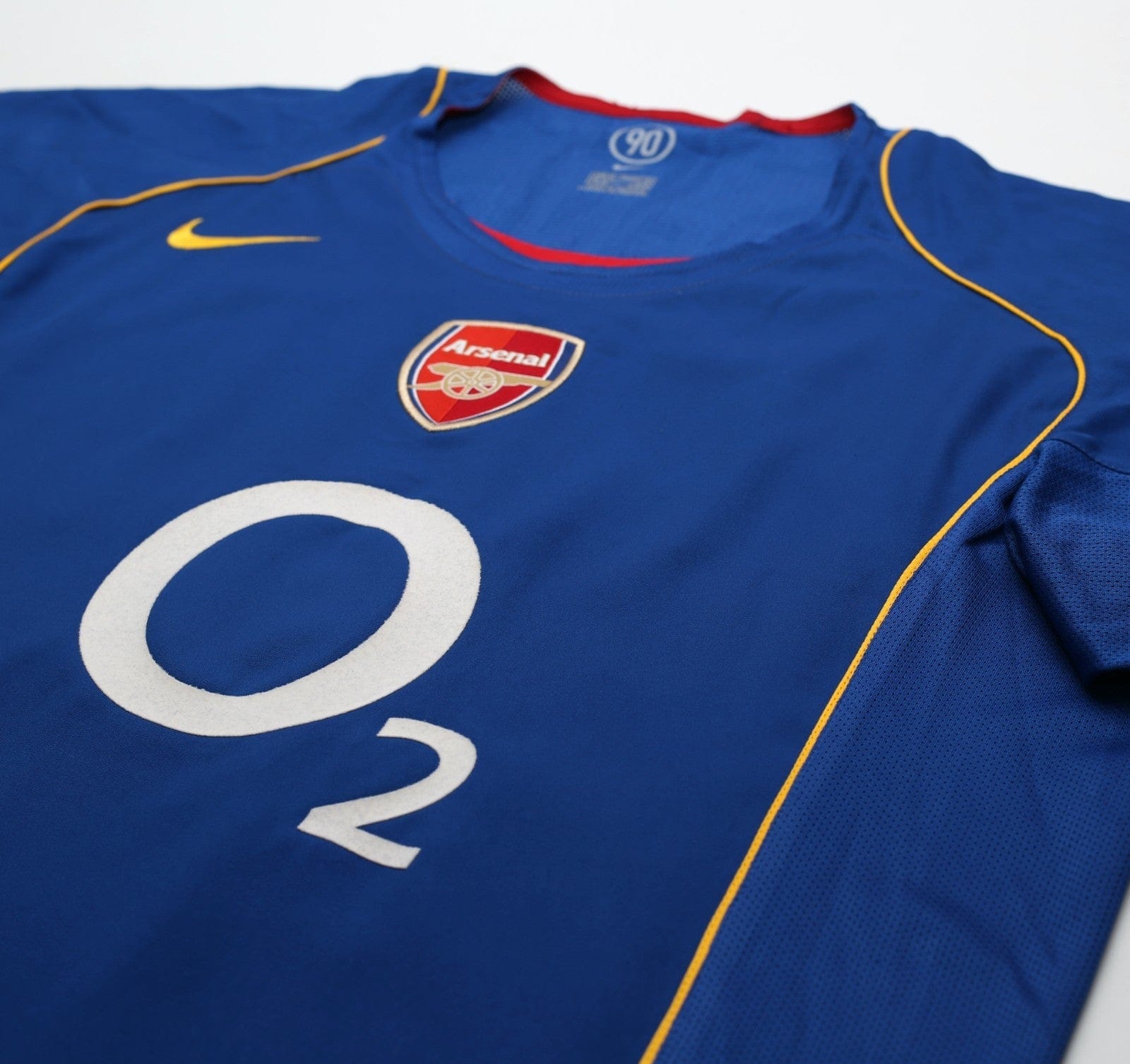 2004/05 HENRY #14 Arsenal Vintage Nike Away Football Shirt (XL)