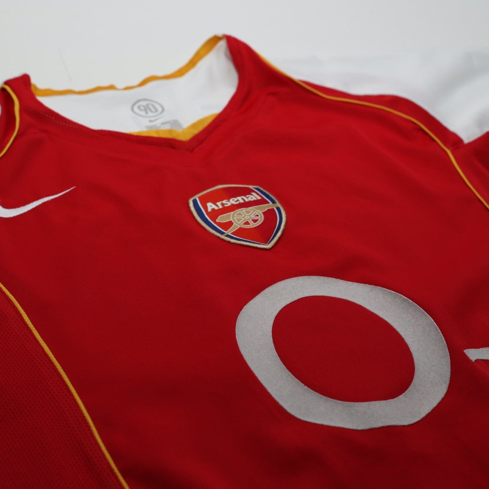 2004/05 Henry #14 Arsenal Vintage Nike Home Football Shirt (M)