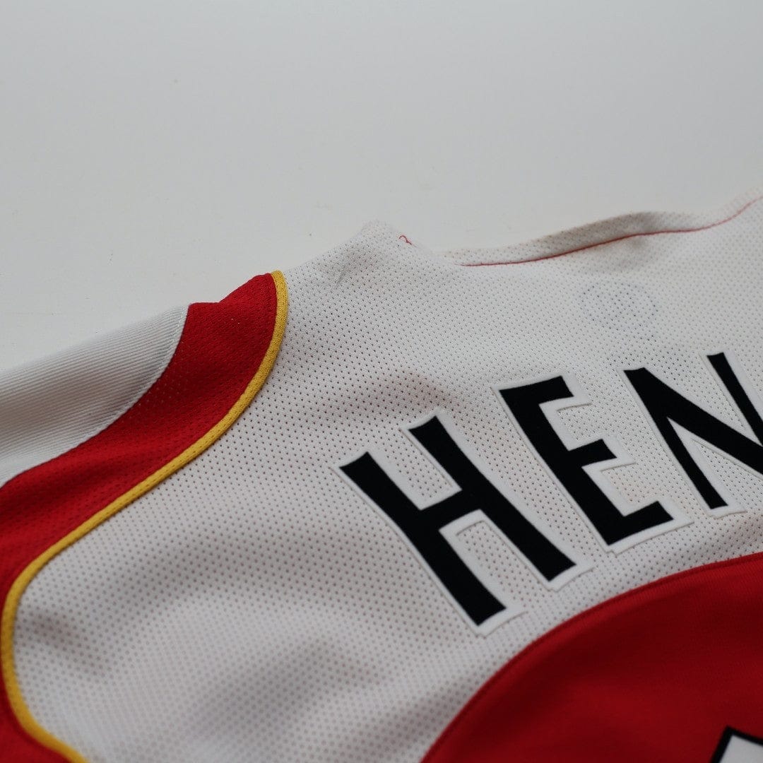 2004/05 Henry #14 Arsenal Vintage Nike Home Football Shirt (XL)