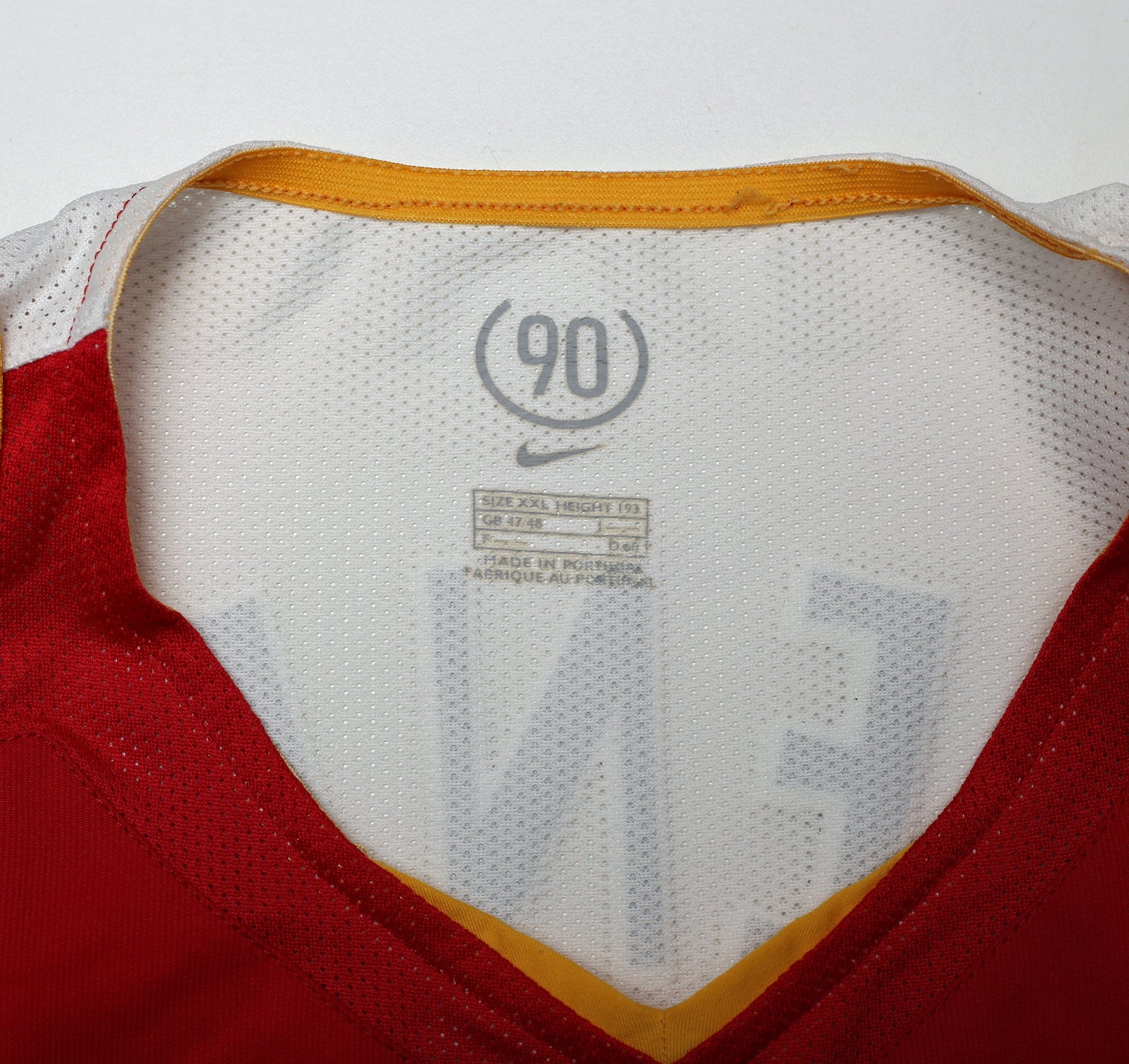 2004/05 HENRY #14 Arsenal Vintage Nike Home Football Shirt (XXL)