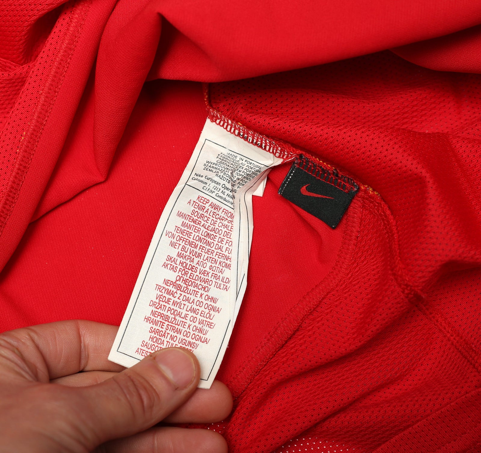 2004/05 HENRY #14 Arsenal Vintage Nike L/S Home Football Shirt (L)