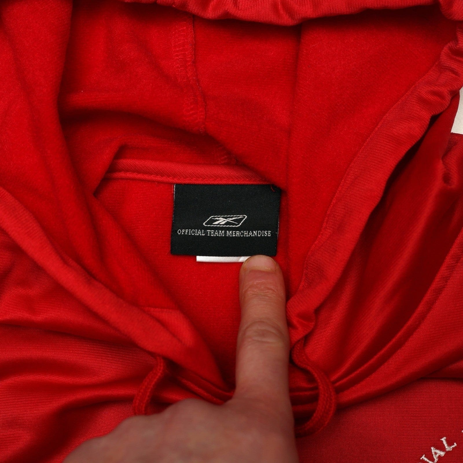 2004/05 Liverpool Vintage Reebok Champions League Final Football Hoodie Top (S)