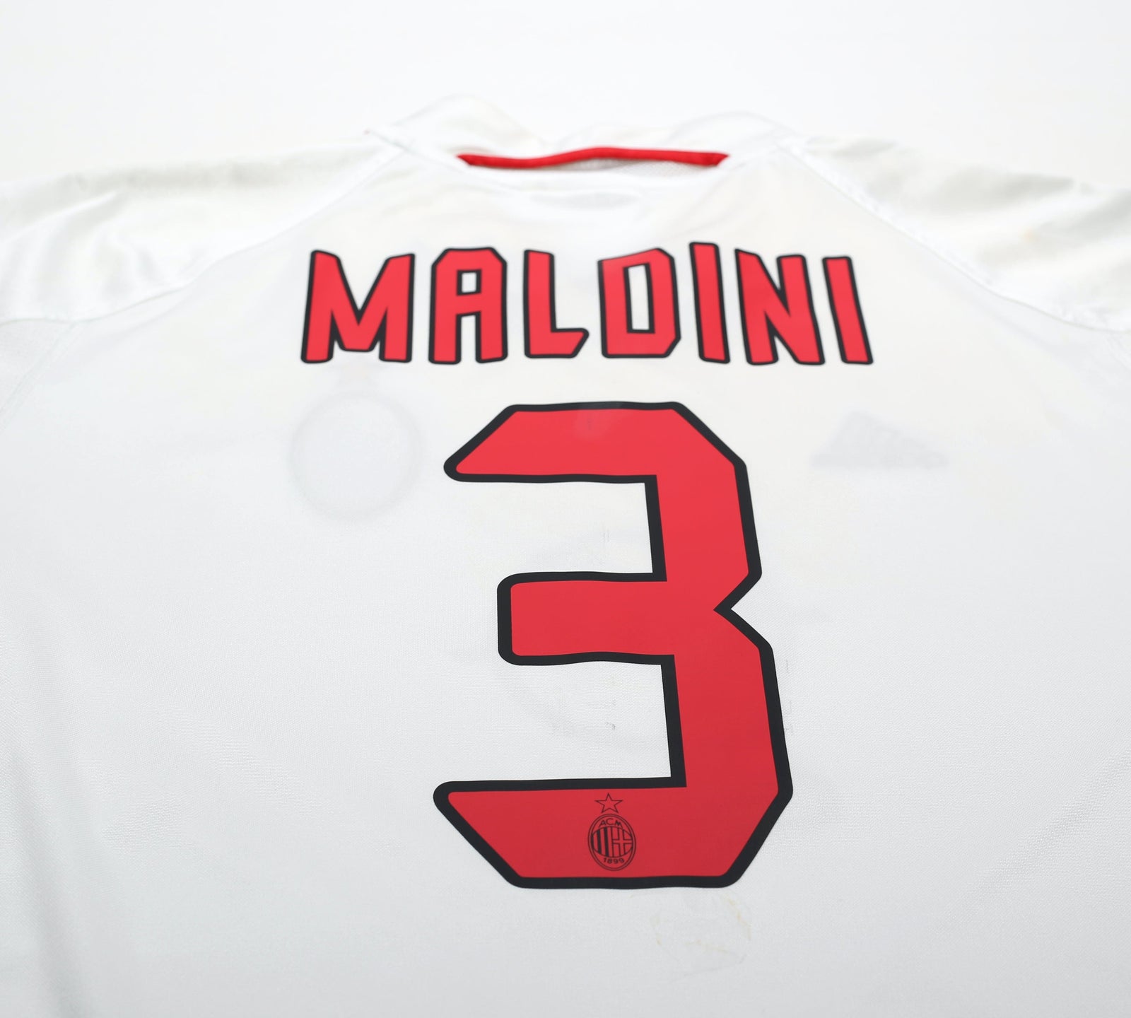 2004/05 MALDINI #3 AC Milan adidas UCL Away Football Shirt (L)