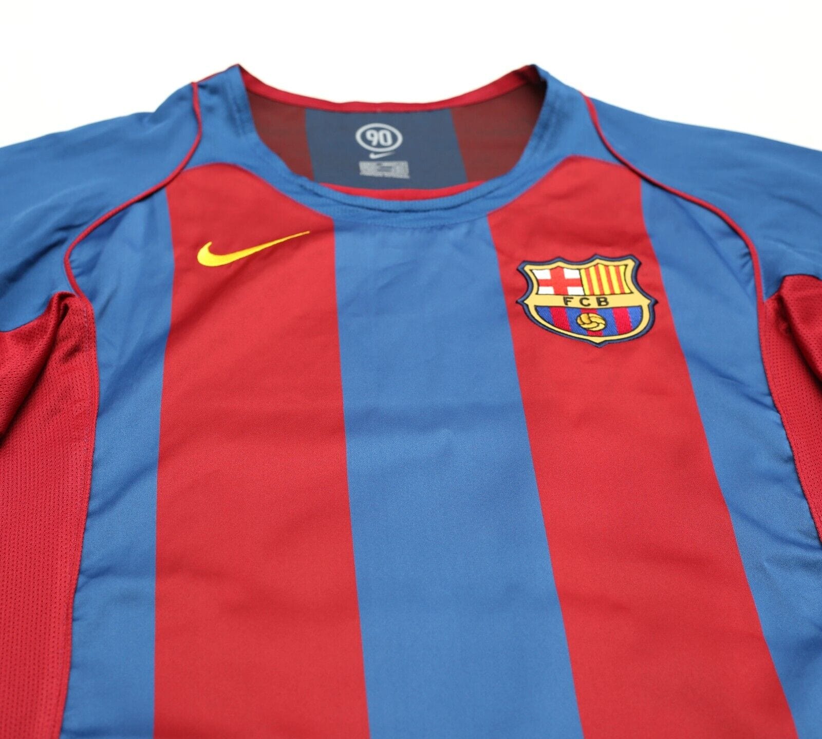 2004/05 MESSI #30 Barcelona Vintage Nike Home Football Shirt Jersey (M)