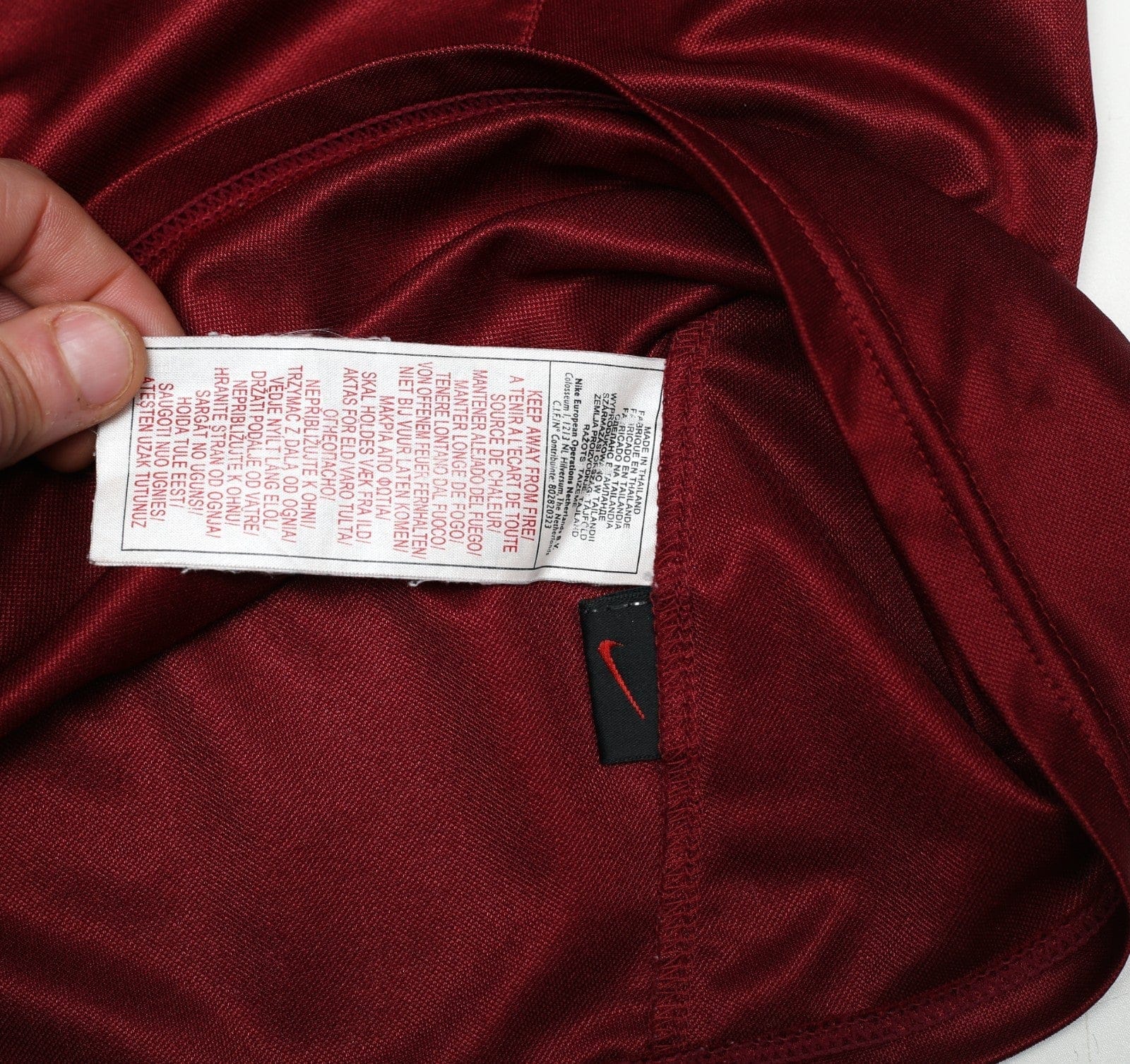 2004/05 POBORSKY #8 Sparta Prague Vintage Nike Home Football Shirt (L)