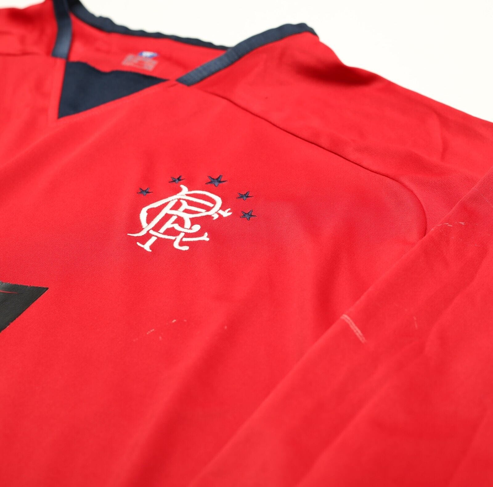 2004/05 RANGERS Vintage Diadora LS Away Football Shirt Jersey (2XL - XXL)