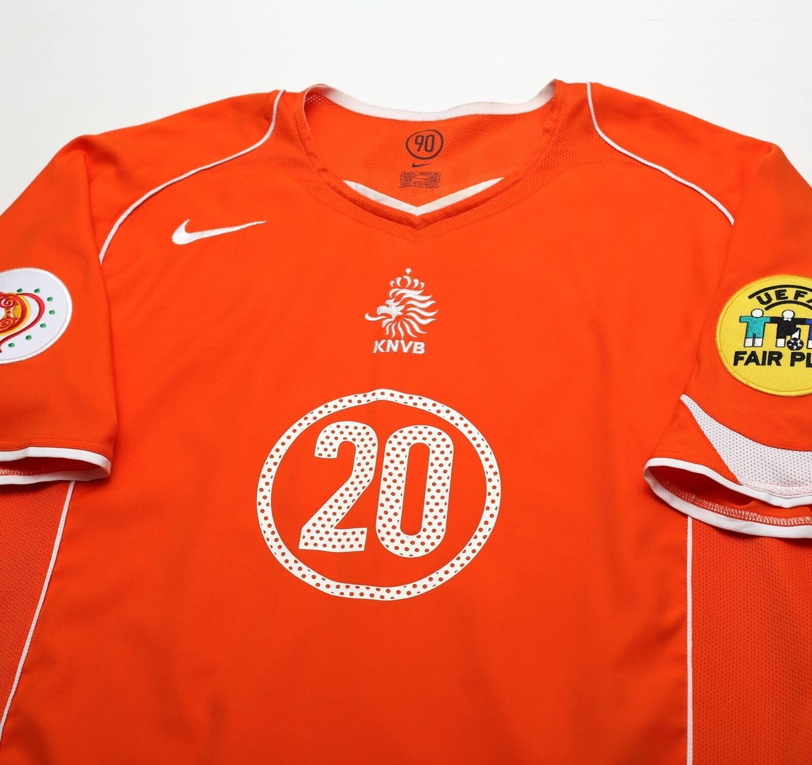 2004/05 SEEDORF #20 Holland Vintage Nike Home Football Shirt (XL) EURO 2004