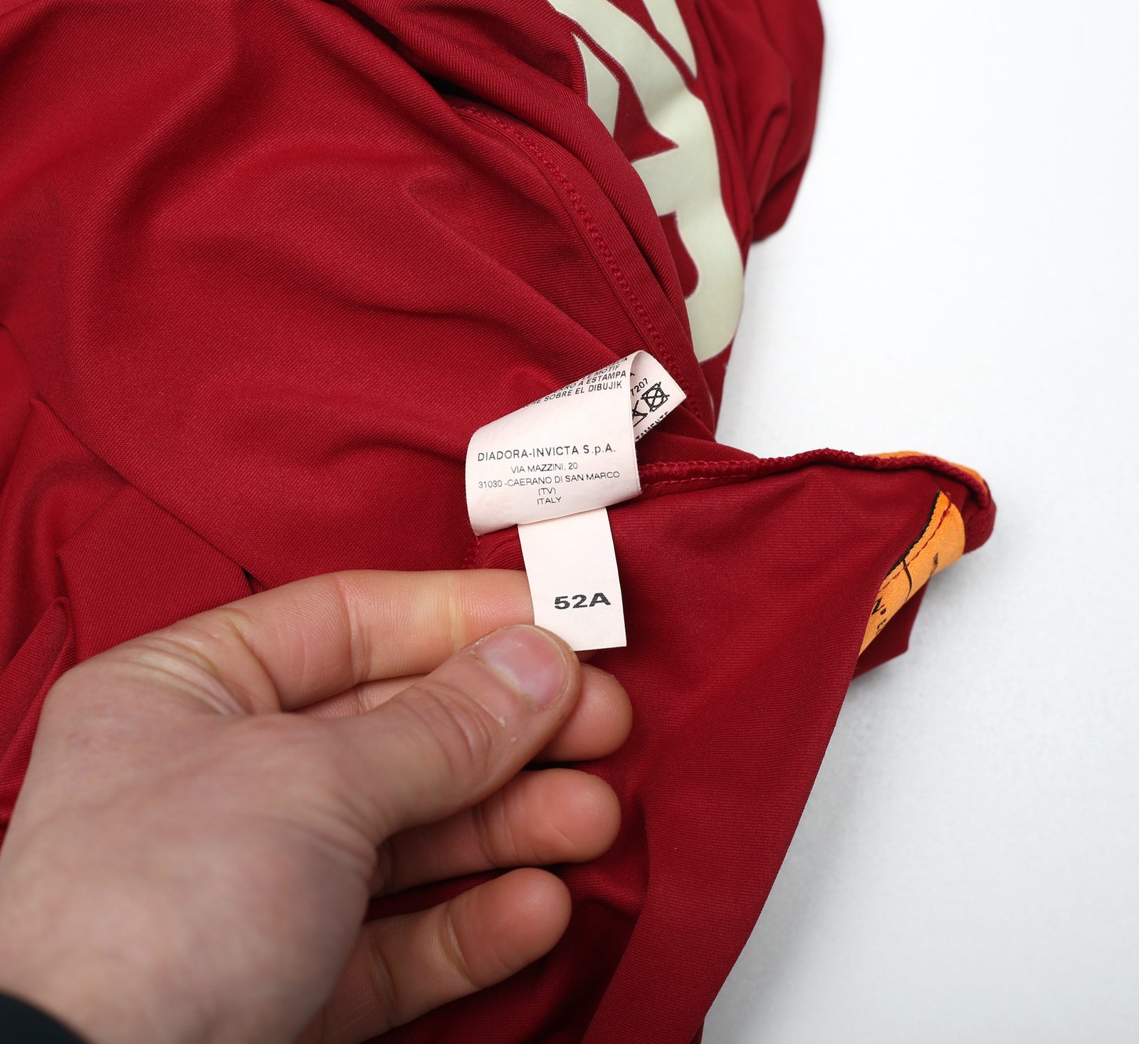 2004/05 TOTTI #10 AS Roma Vintage Diadora Football Shirt (M)