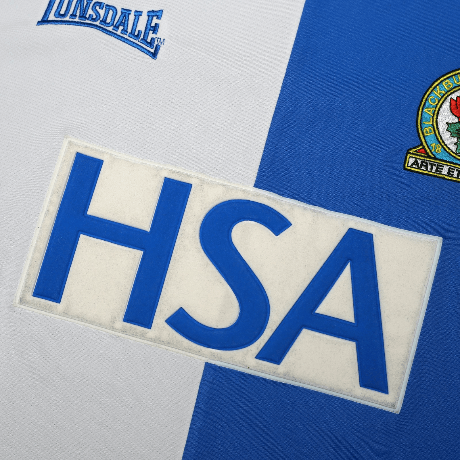 2004/05 Tugay #8 Blackburn Rovers Vintage Lonsdale Home Football Shirt (L)