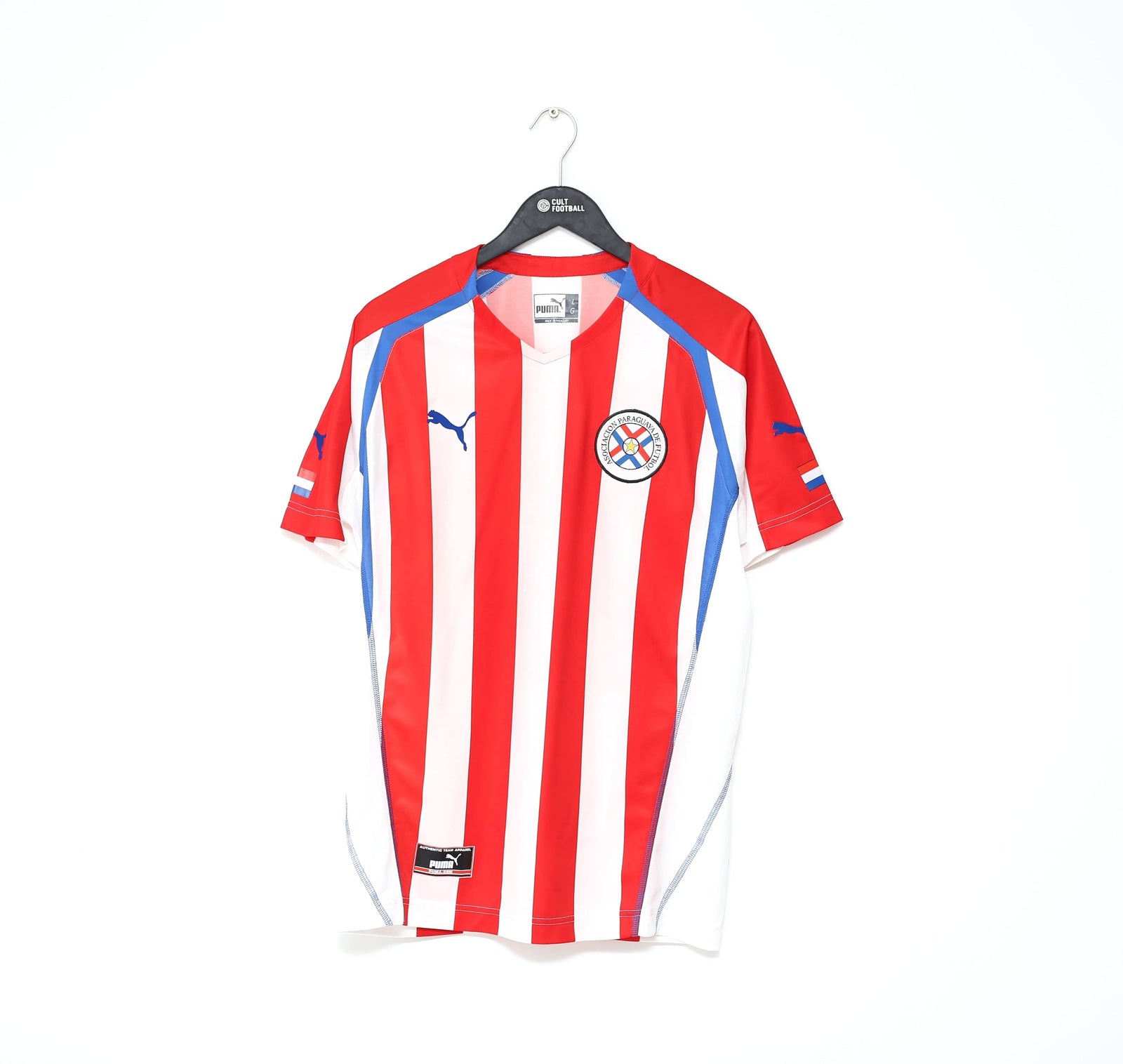 2004/06 PARAGUAY Vintage Puma Home Football Shirt Jersey (L)