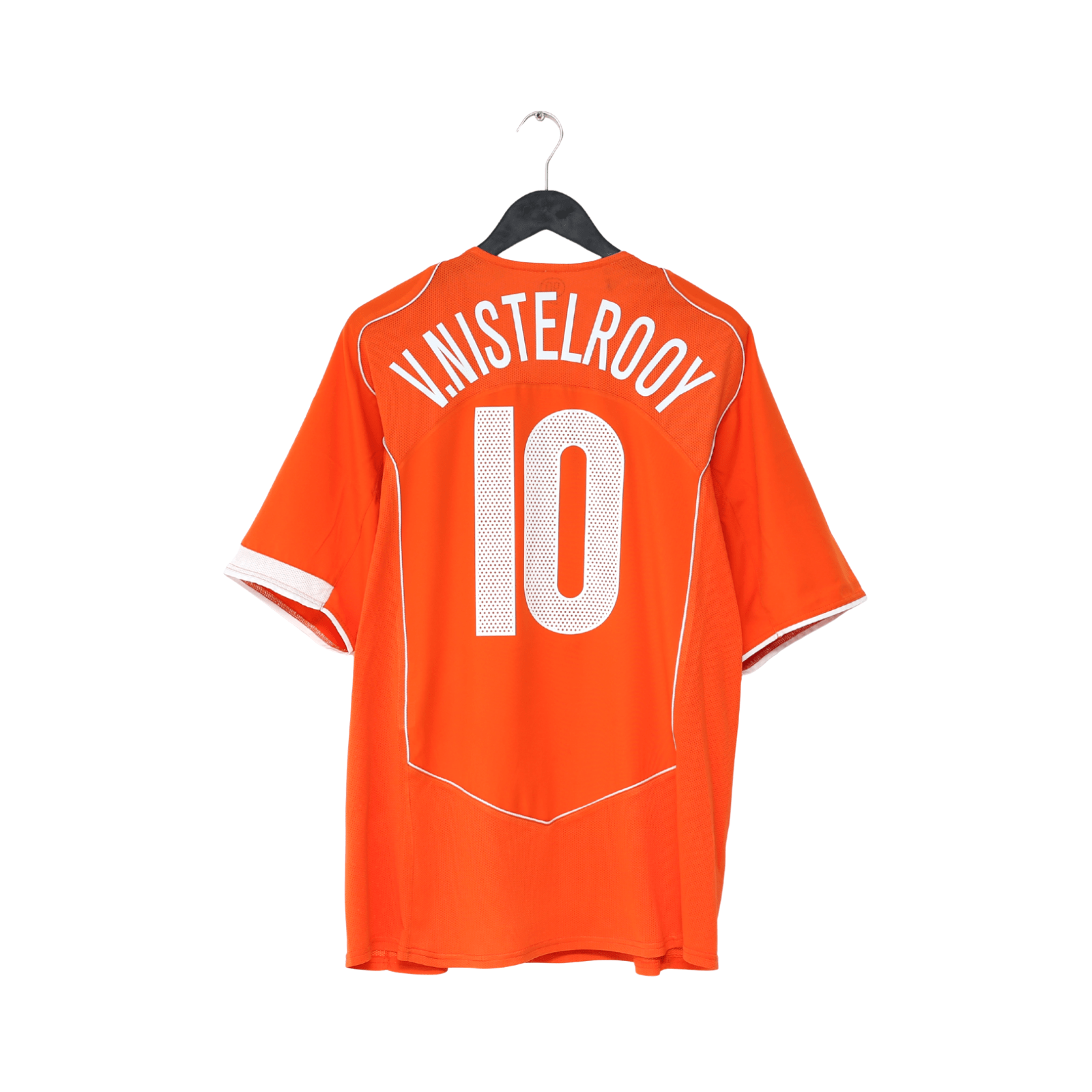 2004/06 VAN NISTELROOY #10 Holland Vintage Nike Home Football Shirt (XL)