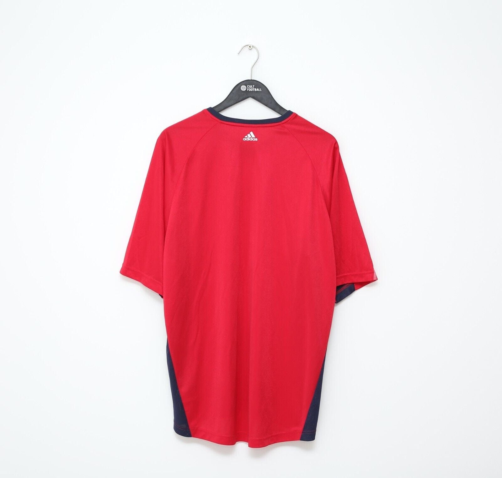 2004 ENGLAND Vintage adidas Football Leisure Shirt (XL) Euro 2004
