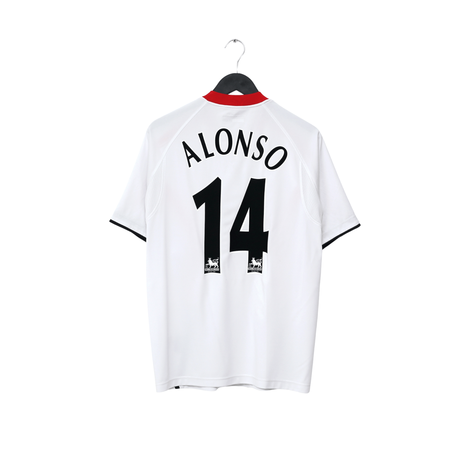 2005/06 Alonso #14 Vintage Liverpool Reebok Away Football Shirt (M)