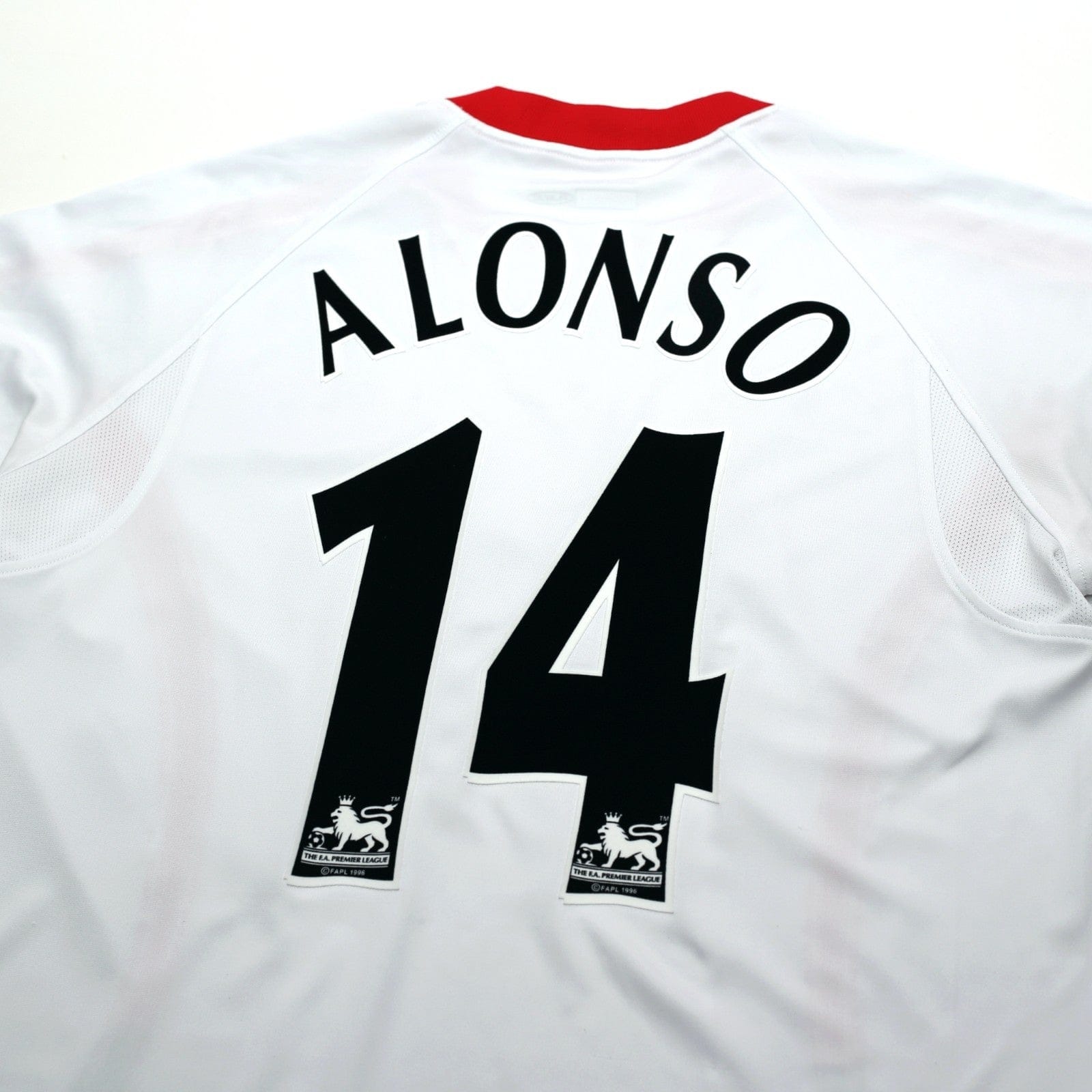 2005/06 Alonso #14 Vintage Liverpool Reebok Away Football Shirt (M)