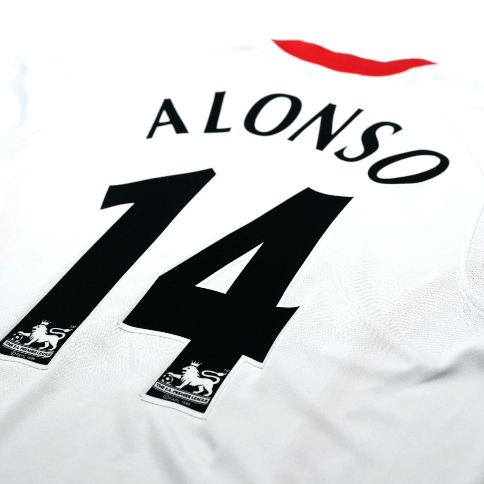 2005/06 Alonso #14 Vintage Liverpool Reebok Away Football Shirt (M)