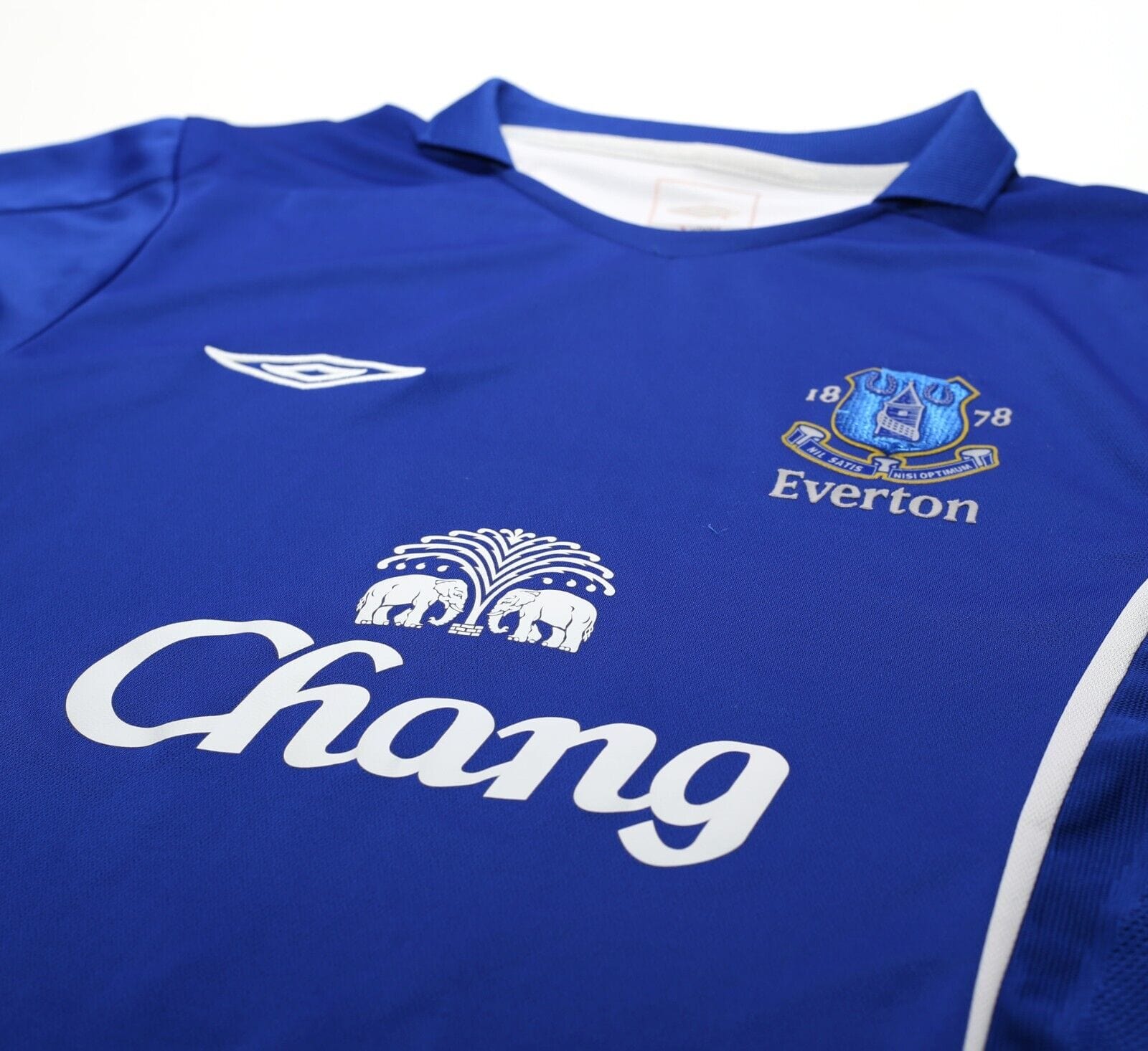 2005/06 ARTETA #6 Everton Vintage Umbro Home Football Shirt Jersey (M)