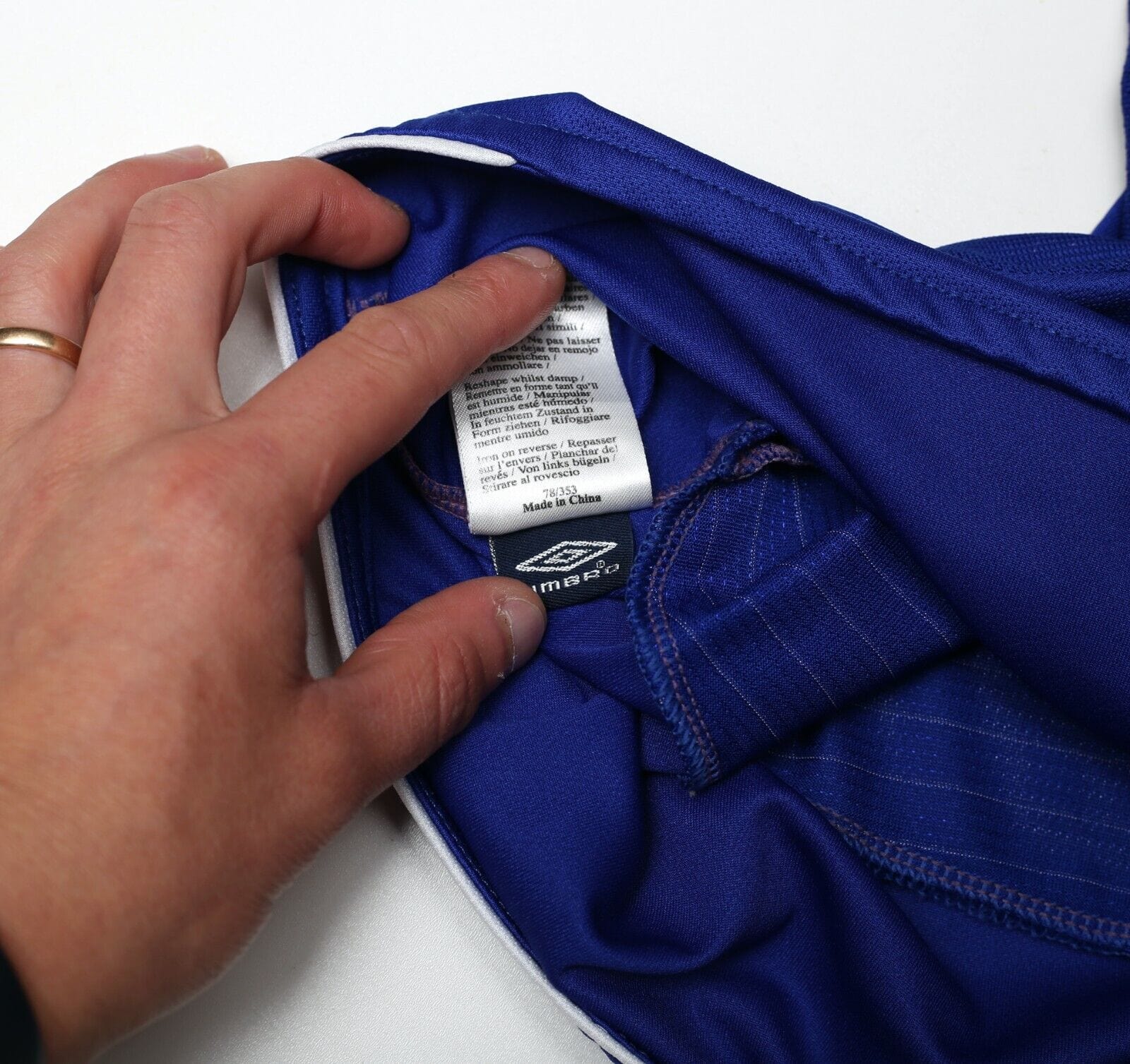 2005/06 ARTETA #6 Everton Vintage Umbro Home Football Shirt (L)