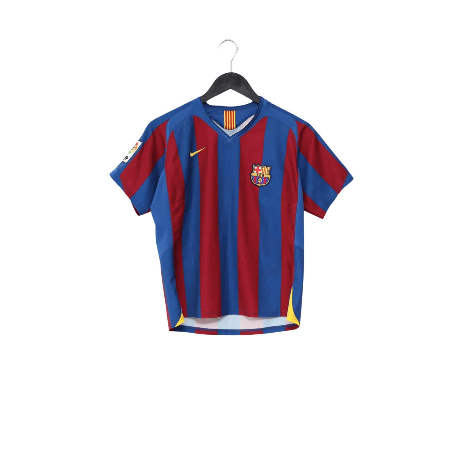 2005/06 BARCELONA Vintage Nike Home Football Shirt (M.Boys) 10/12