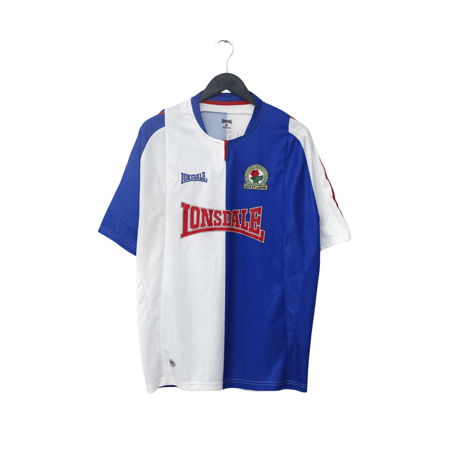 2005/06 Bentley #29 Blackburn Rovers Vintage Lonsdale Home Football Shirt (XL)